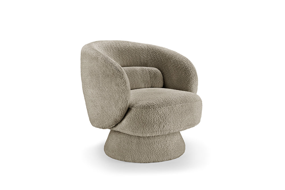 Ariane – Taupe bouclé