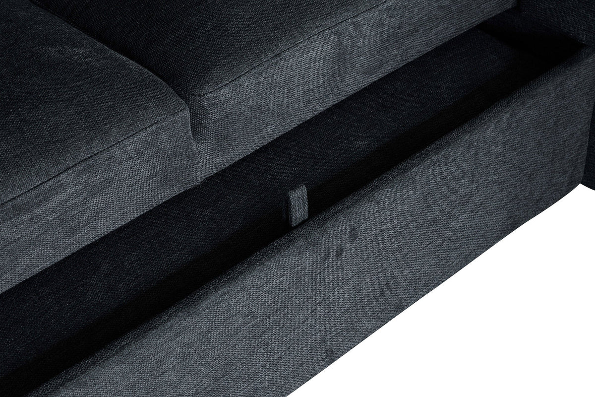 Livana – Gris tissu texturé – vue 11