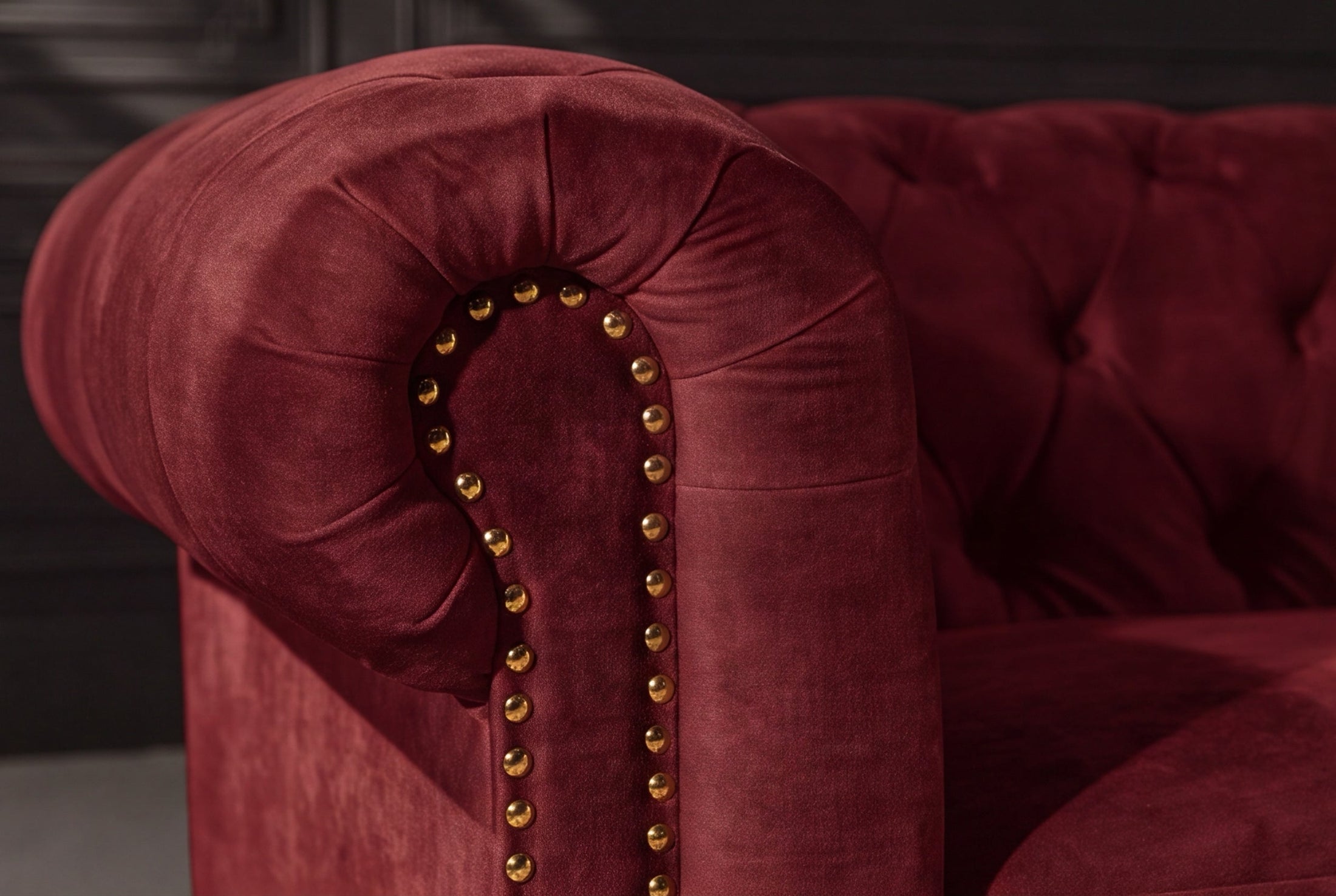 Aveline – Rouge velours – vue 6