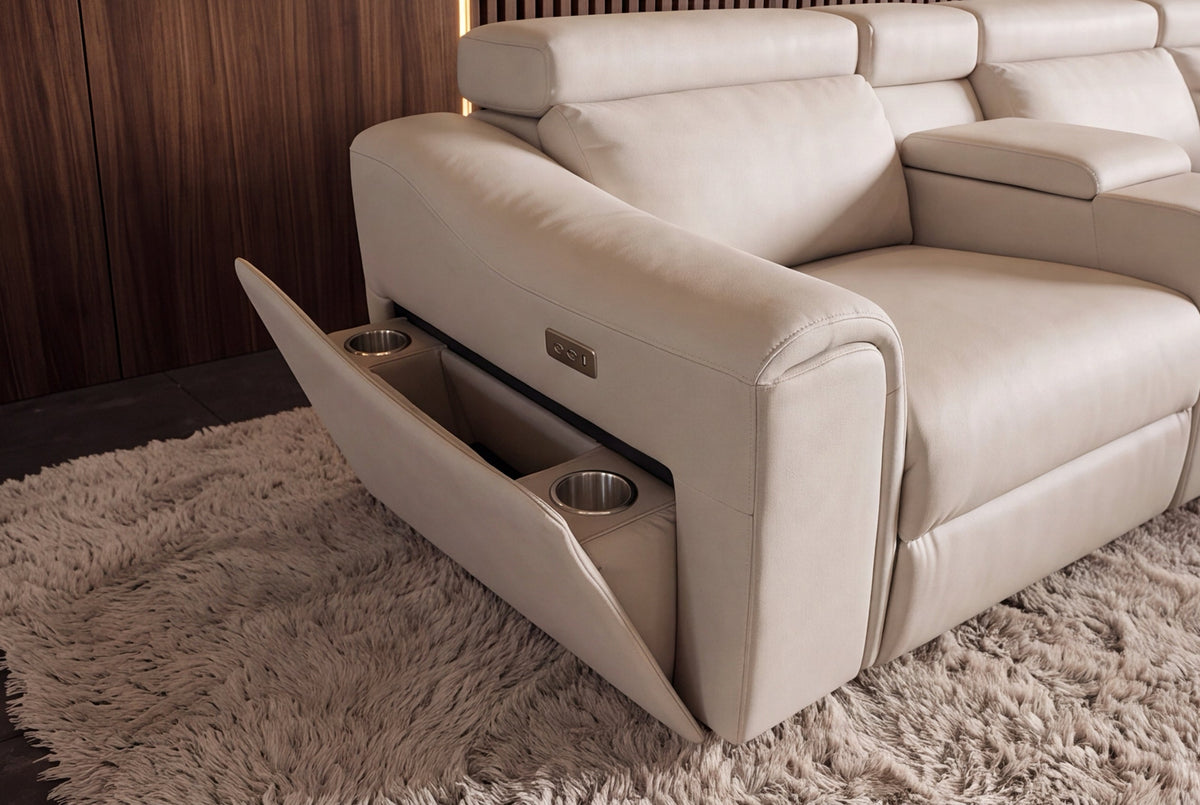 Sienna – Beige similicuir – vue 12