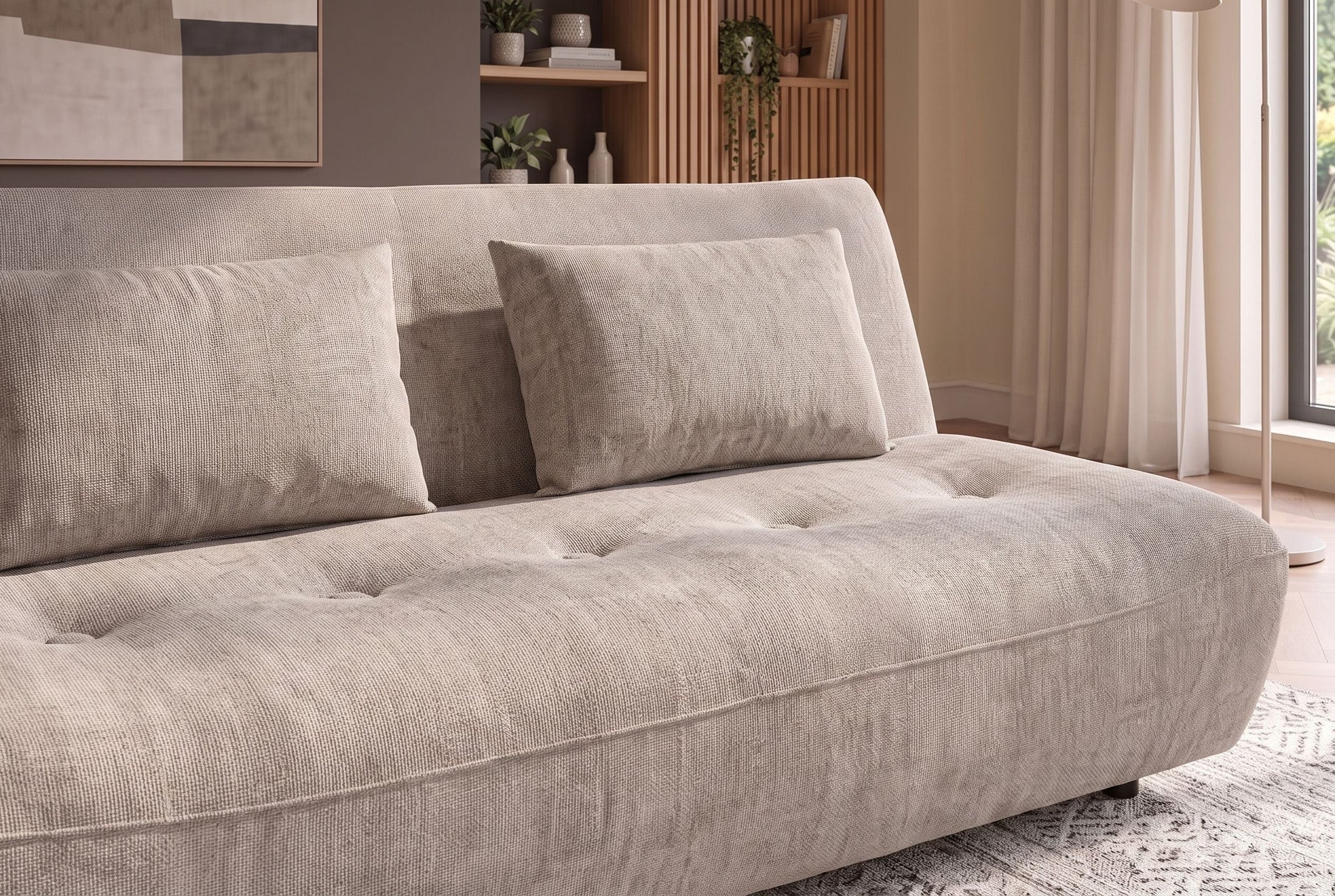 Léonie – Greige chenille – vue 5
