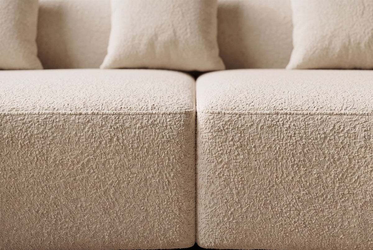 Elvano – Beige bouclé – vue 8