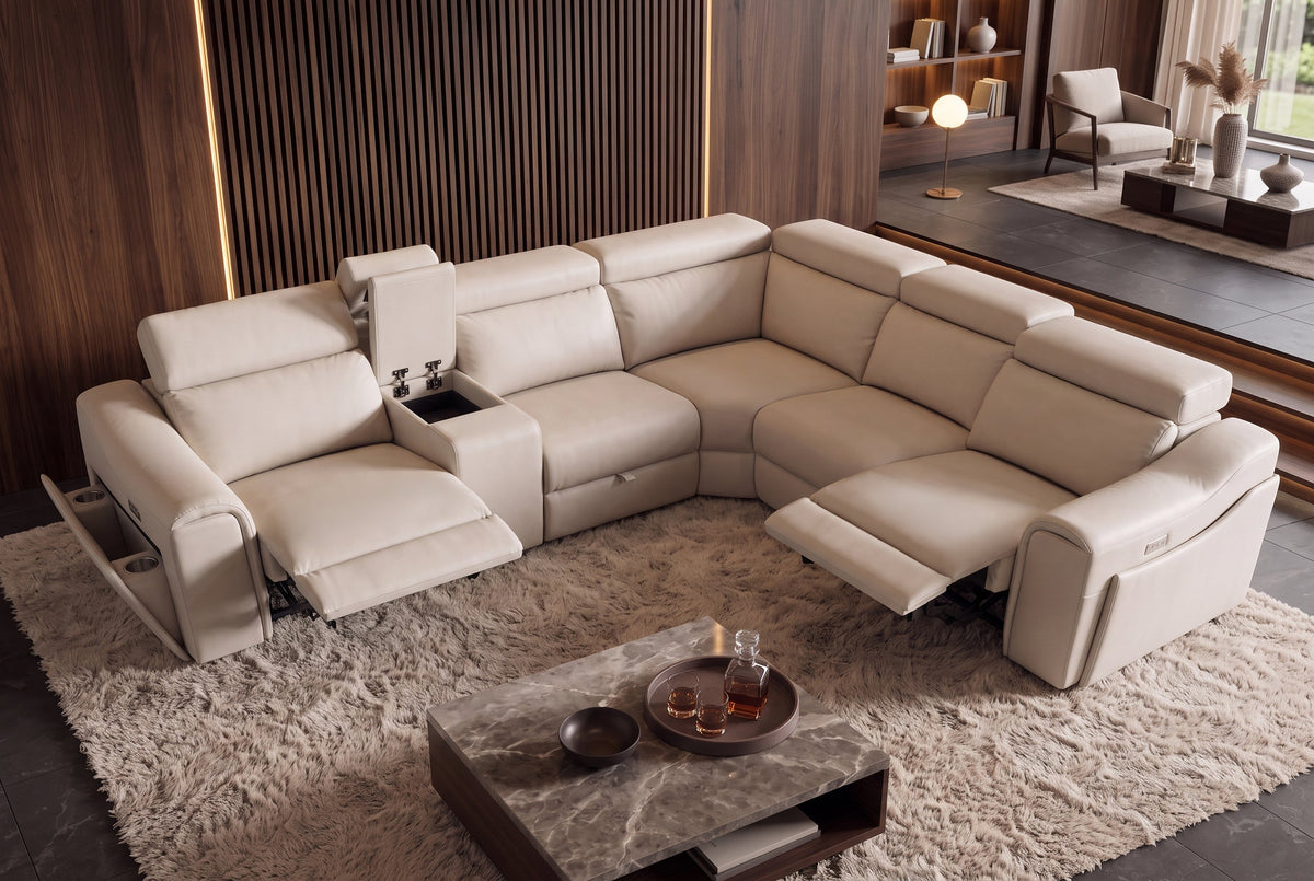 Sienna – Beige similicuir – vue 5