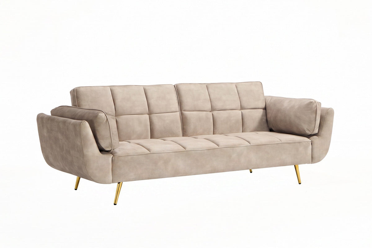 Avéna – Champagne beige velours