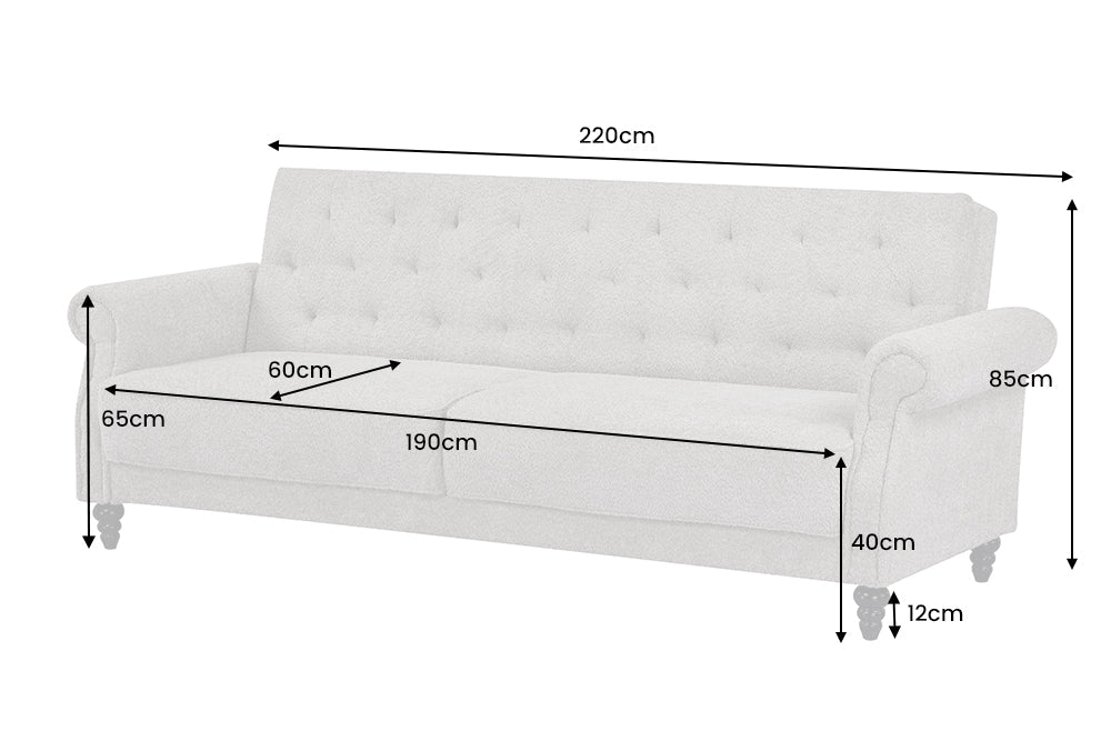 Elara – Greige bouclé – vue 12