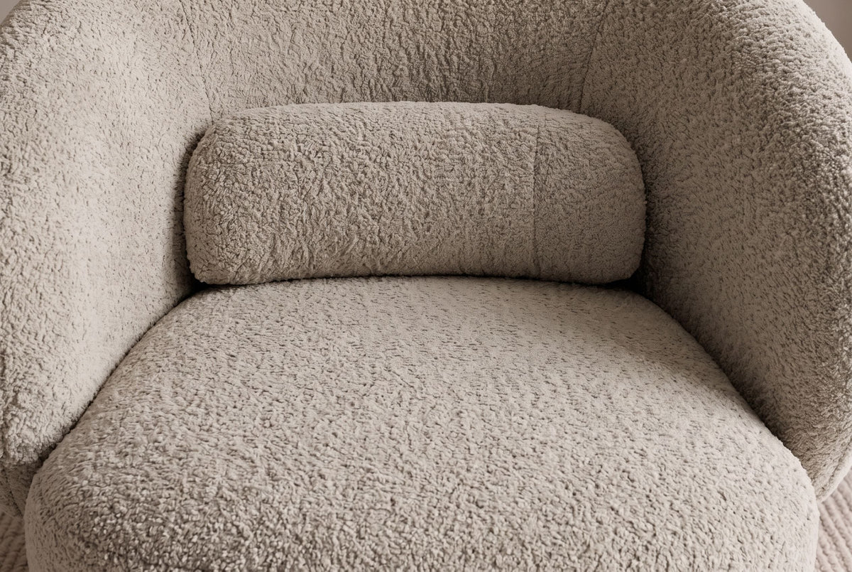 Ariane – Taupe bouclé – vue 7