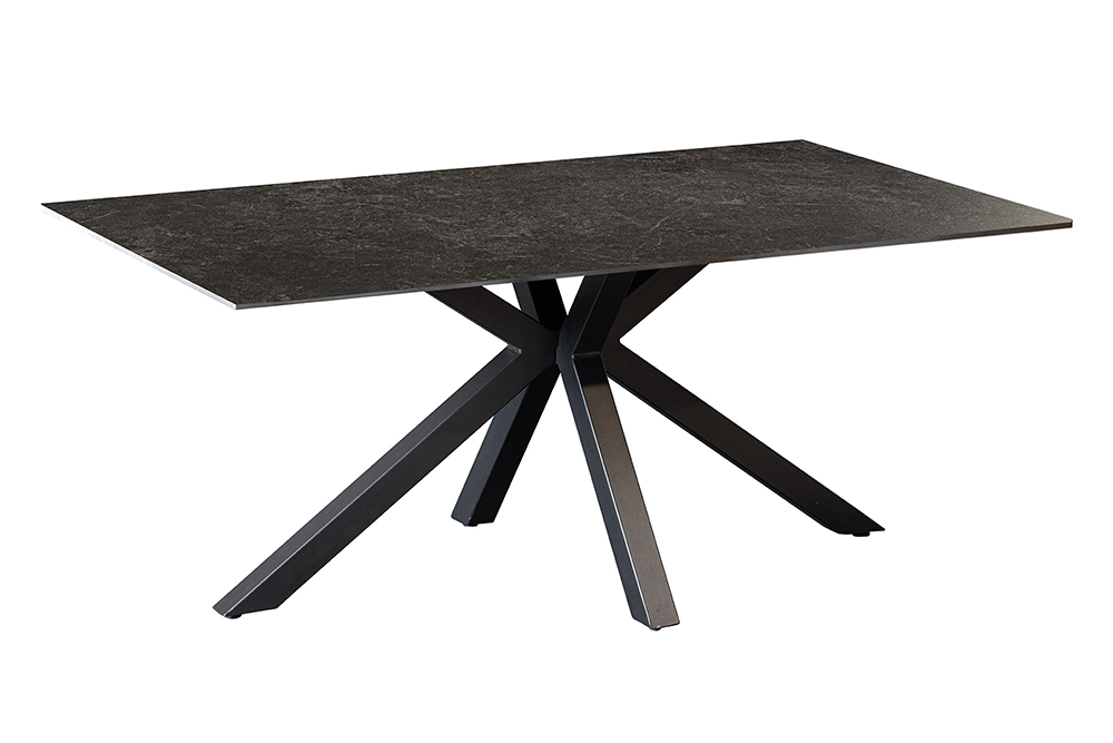 Table basse Astra – Gris – 100 × 60 × 45 cm