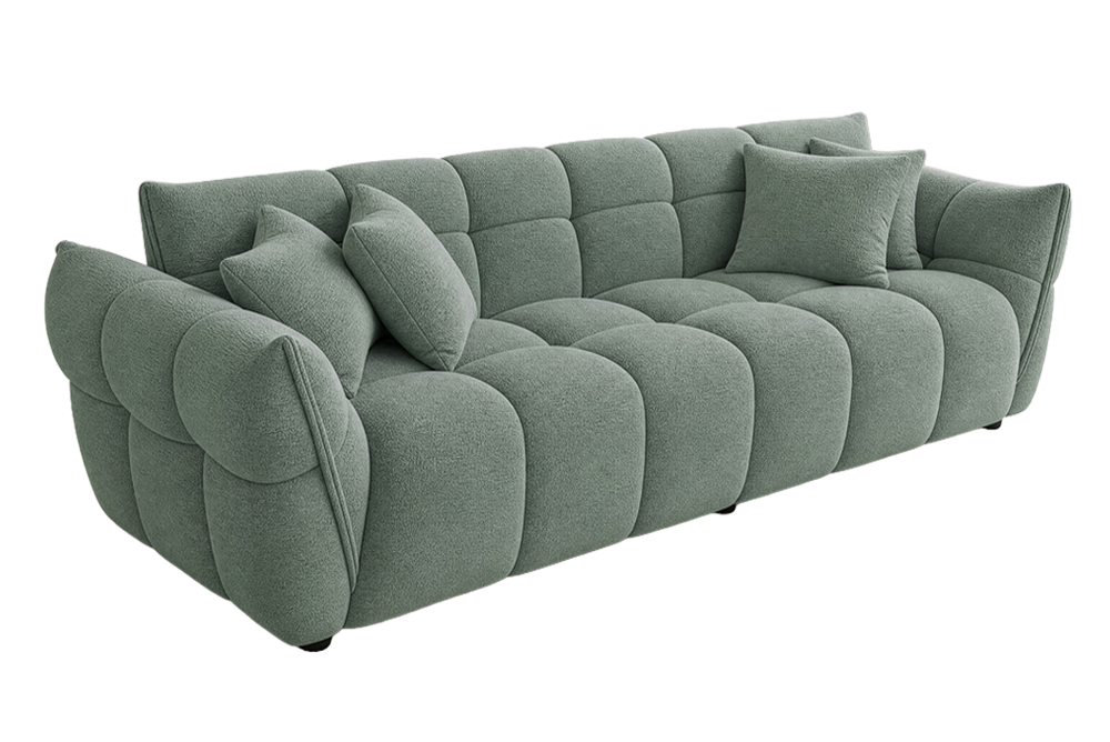 Orlena – Vert sauge bouclé