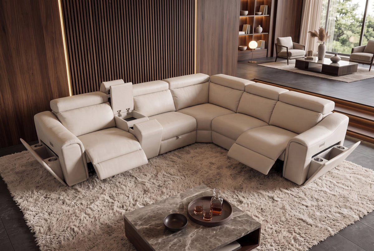 Sienna – Beige similicuir – vue 4