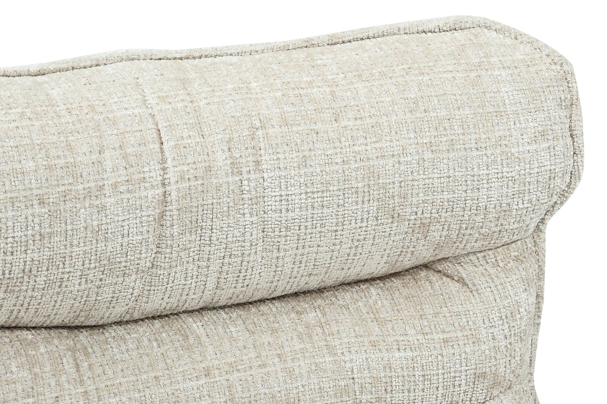 Naïra – Champagne beige tissu texturé – vue 6