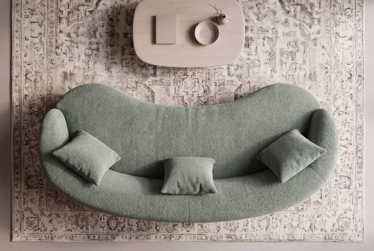 Néora – Sauge bouclé – vue 4