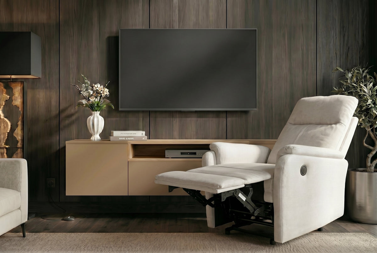 Liora – Beige tissu texturé – vue 5