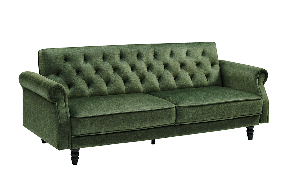 Elara – Vert mousse velours