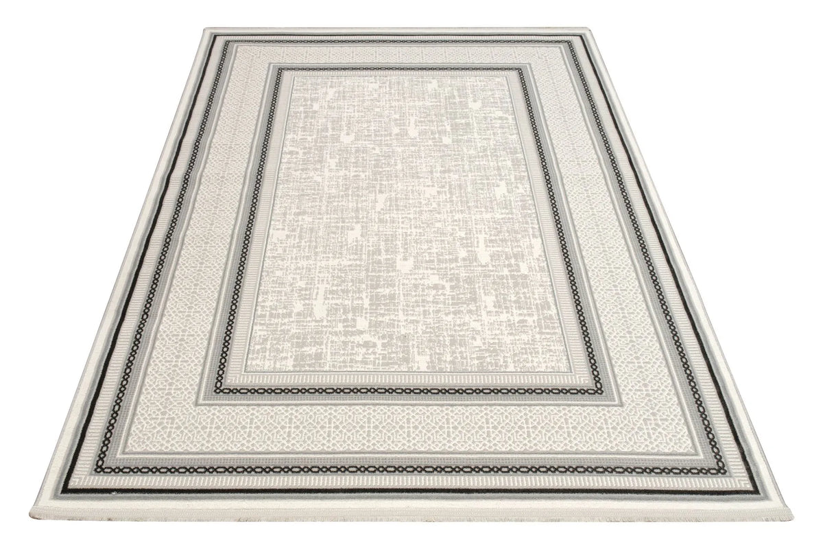 Tapis Soran - Gris et anthracite - vue du produit