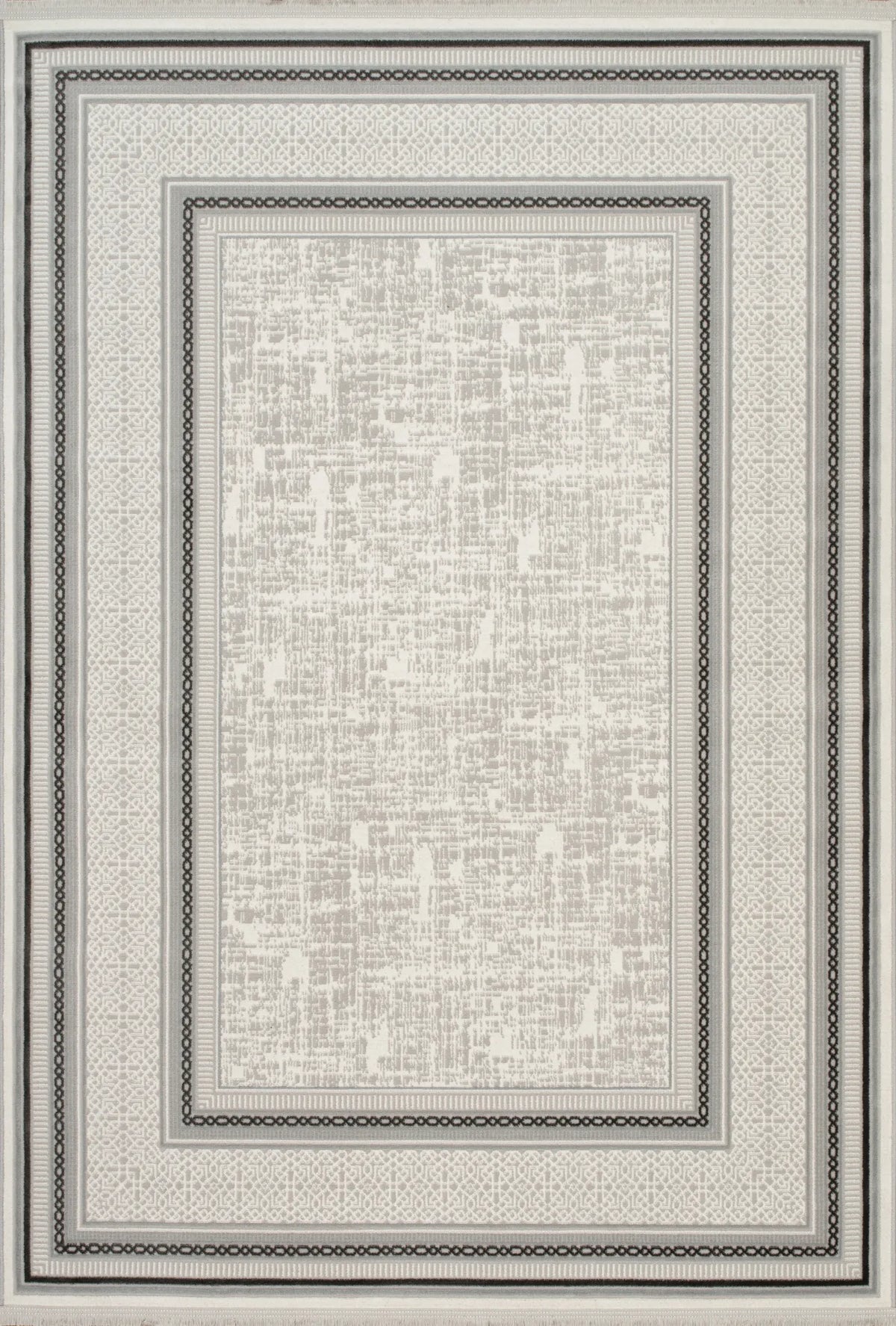 Tapis Soran - Gris et anthracite - vue du produit