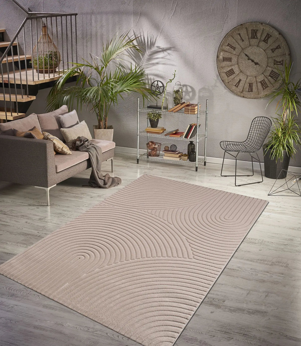 Tapis Noma - Beige - vue du produit