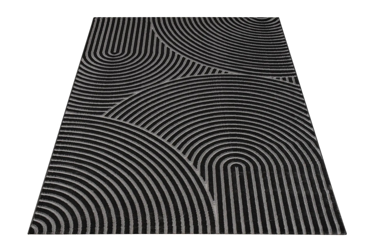 Tapis Noma - Gris clair et anthracite - vue du produit