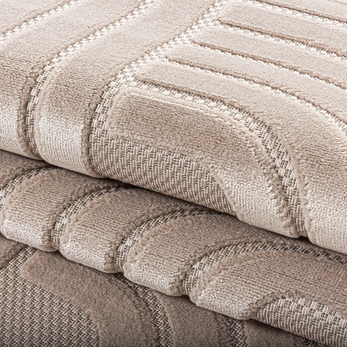 Tapis Orbe - Beige - vue du produit