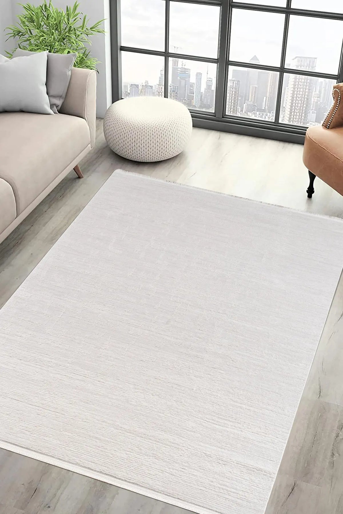 Tapis Alba - Crème - vue du produit