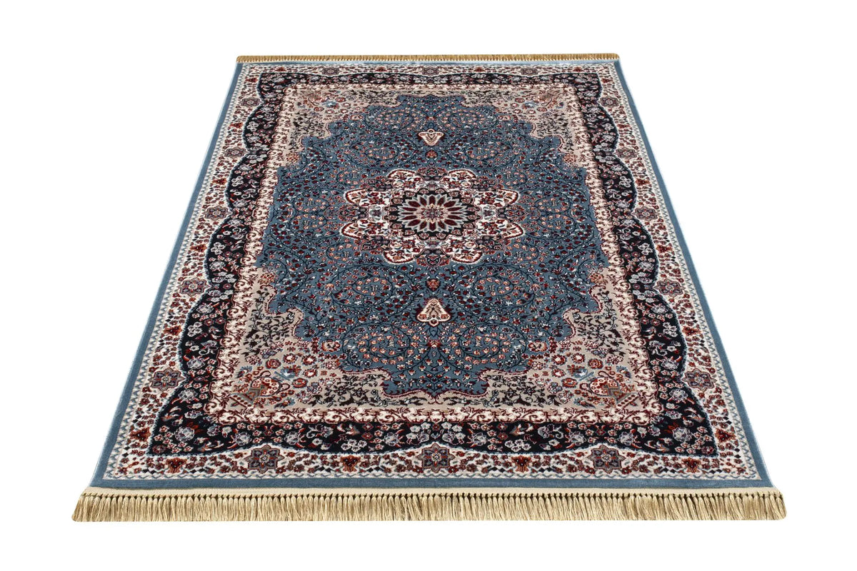 Tapis Savan - Bleu et marine - vue du produit