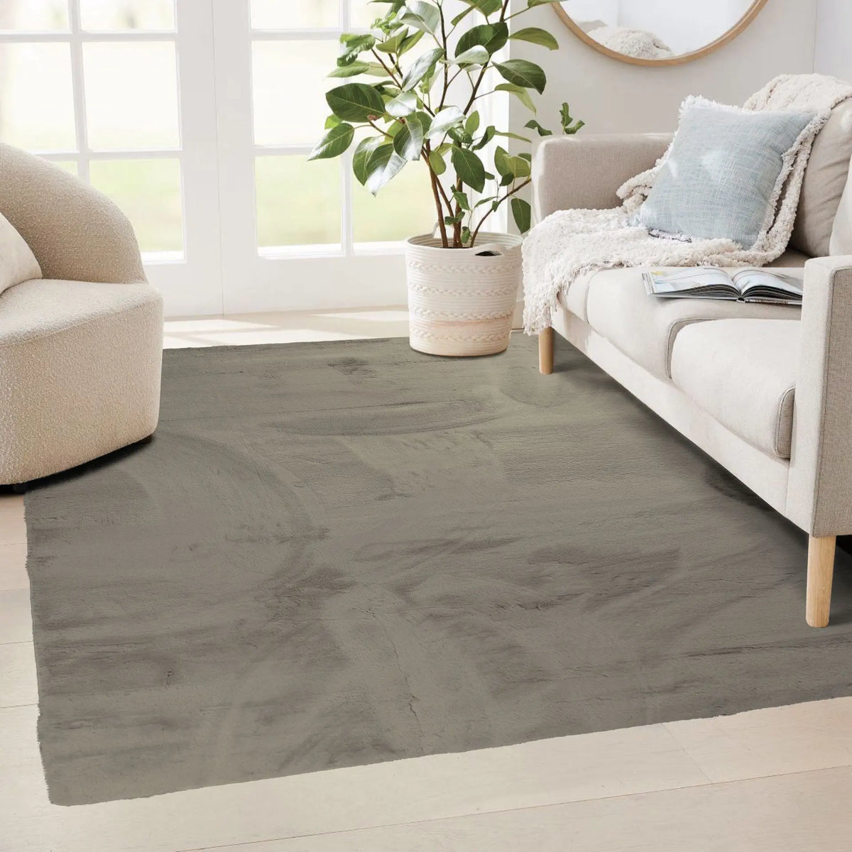 Tapis Nuvo - Argent - vue du produit