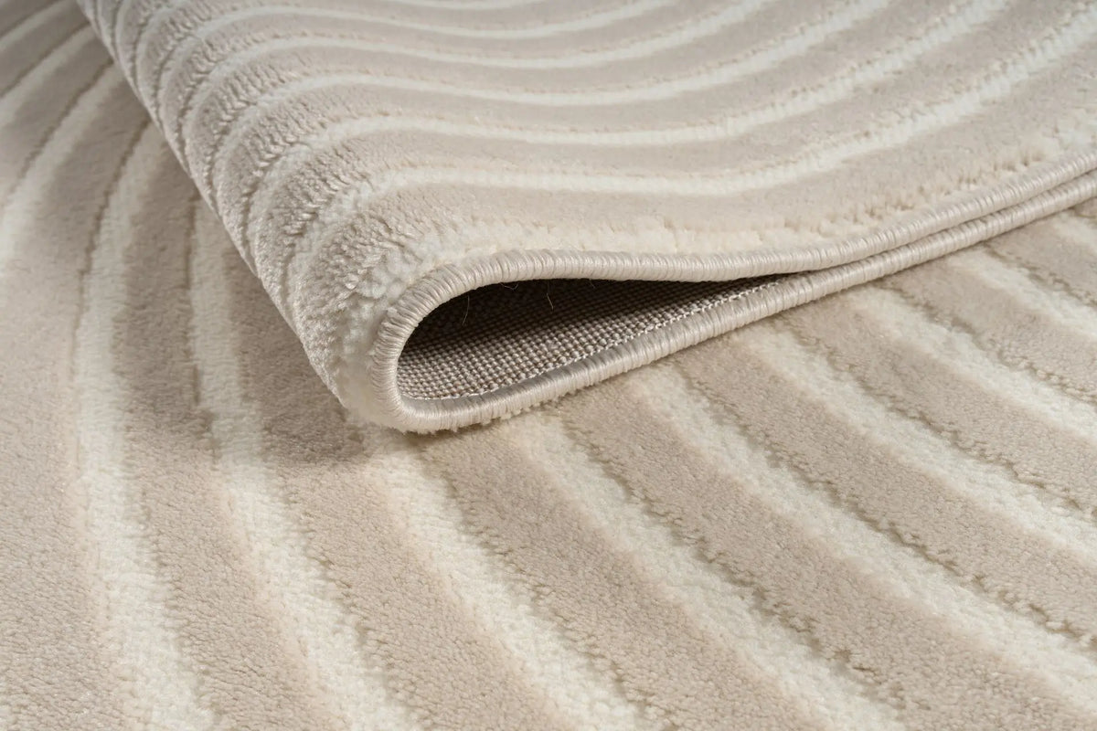 Tapis Orea - Crème soutenu - vue du produit
