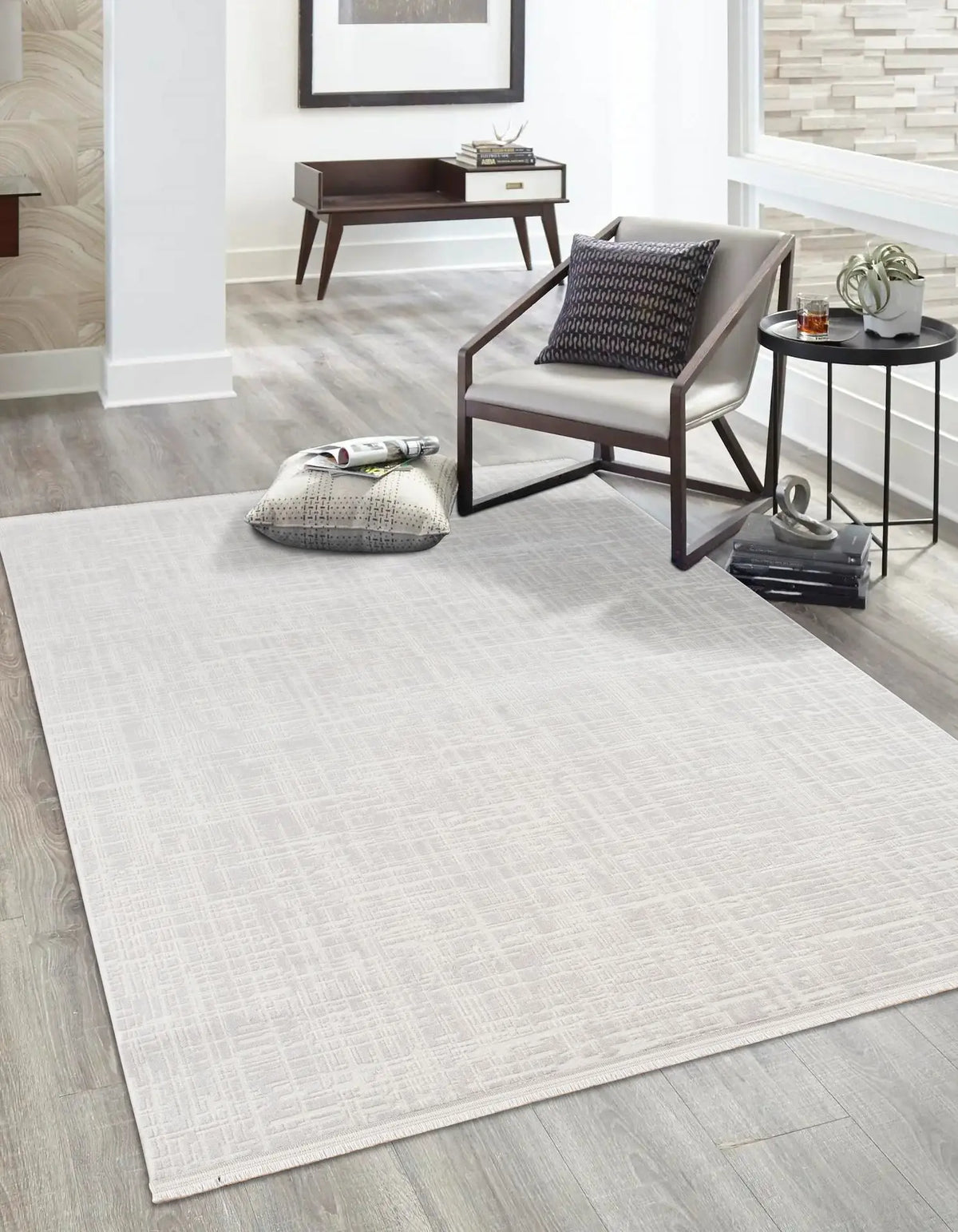 Tapis Mirea - Crème - vue du produit