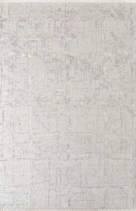 Tapis Eloa - Crème et gris clair - vue du produit
