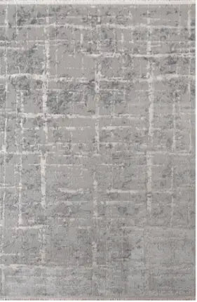Tapis Eloa - Gris clair et anthracite - vue du produit