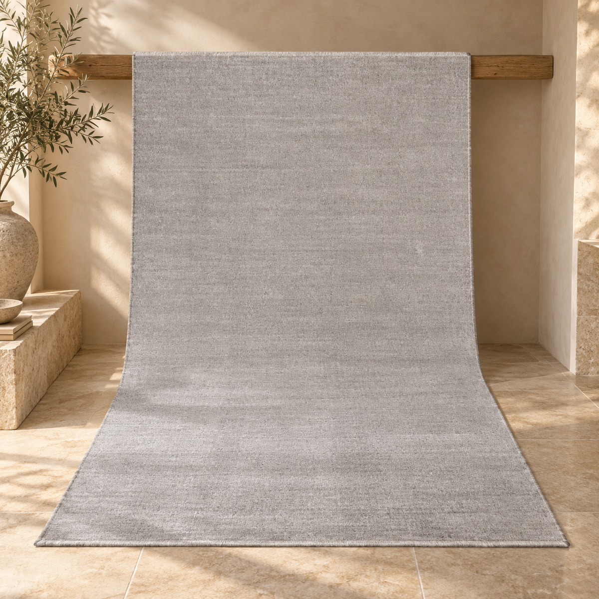 Tapis Elara - Gris - ambiance Dizayni