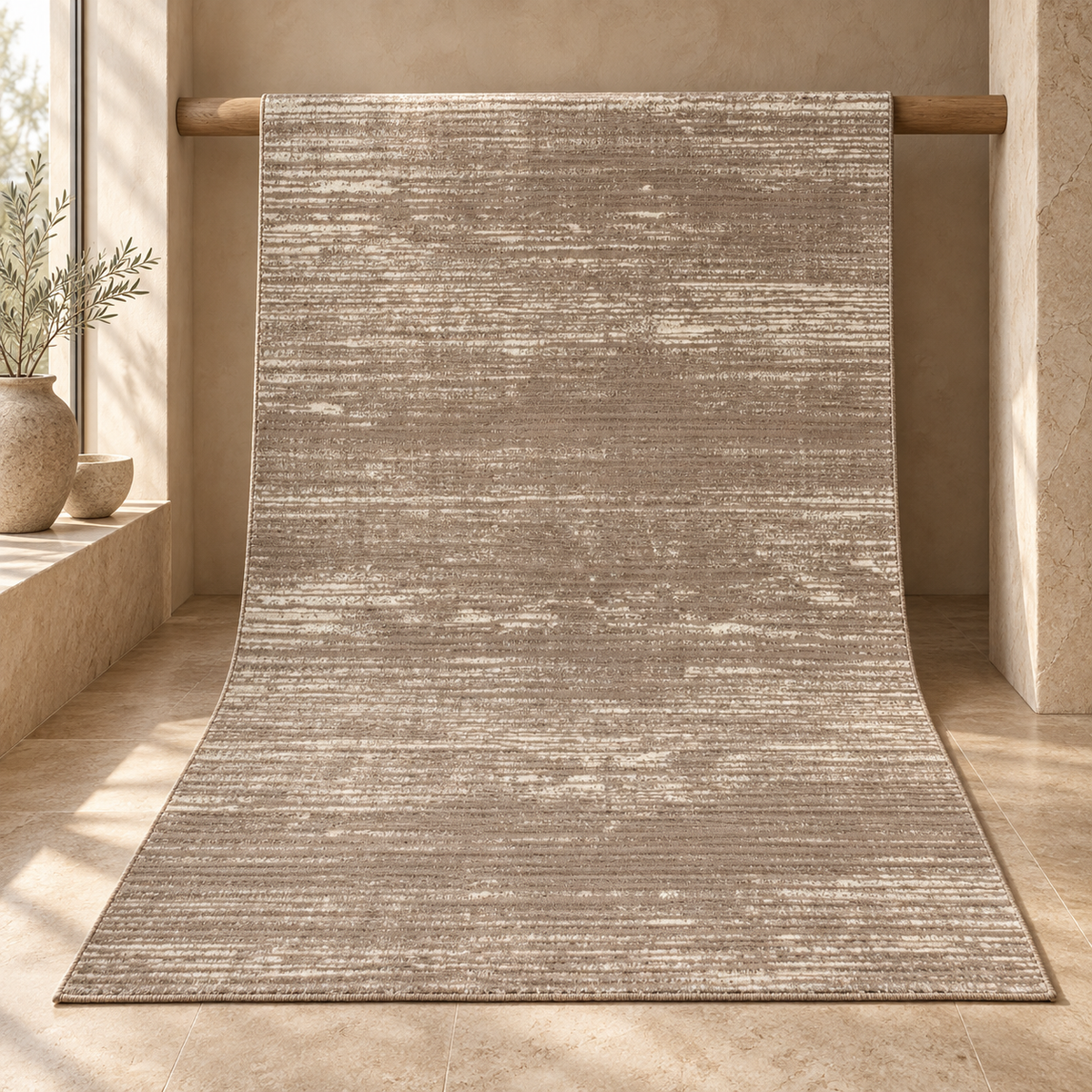Tapis Lyra - Beige - ambiance Dizayni