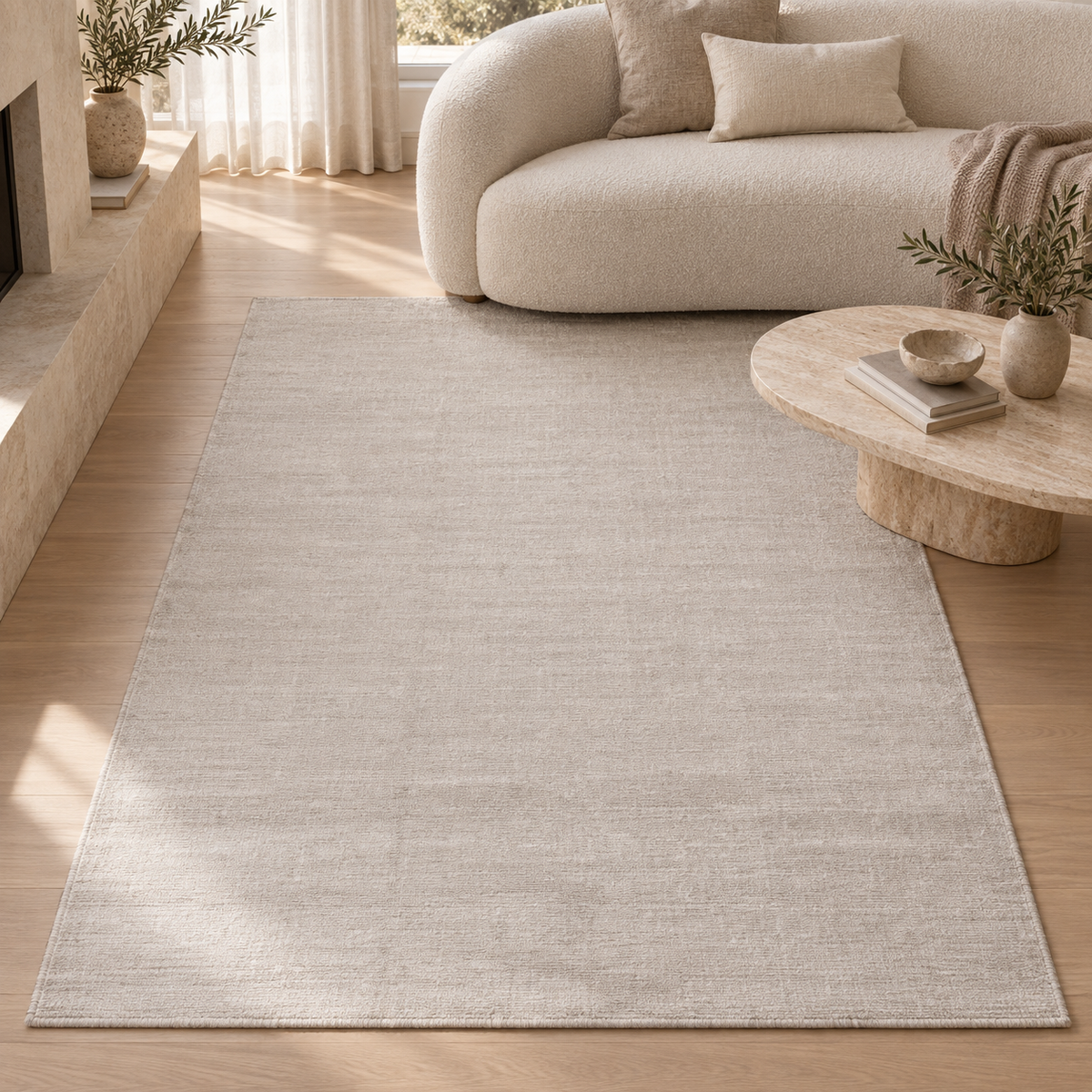 Tapis Selene - Beige - ambiance Dizayni