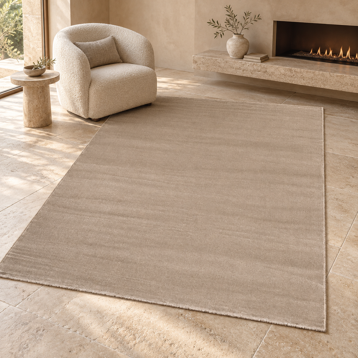 Tapis Serena - Beige - ambiance Dizayni